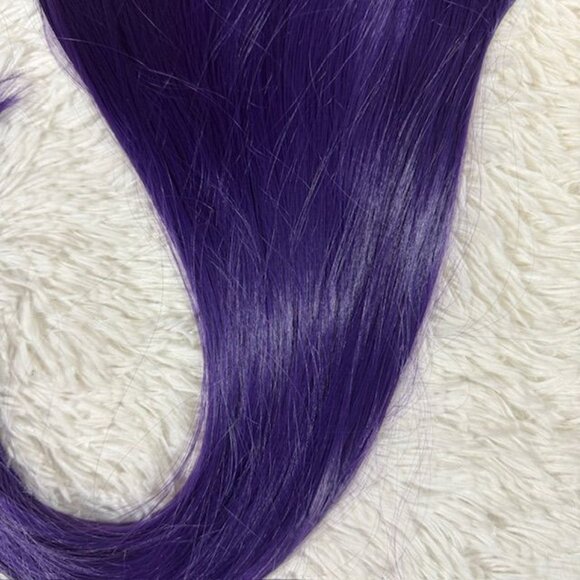 NWOT Royal Purple Premium Silky Straight 25" Comfort Comb-In Synthetic Extension - Picture 3 of 11